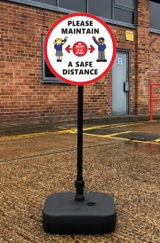 Lollipop - Freestanding Signs